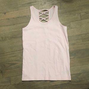 Baby Pink Strappy Tank